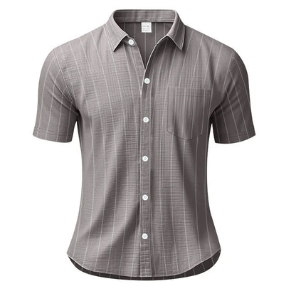 Shirt, men's short-sleeved inner
