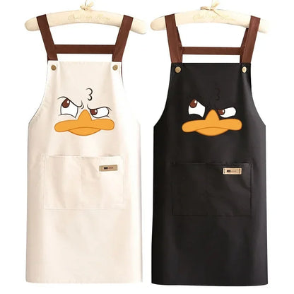 Waterproof Kitchen Apron With Pockets