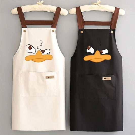 Waterproof Kitchen Apron With Pockets