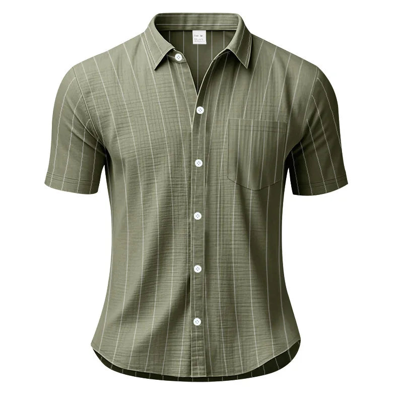 Shirt, men's short-sleeved inner
