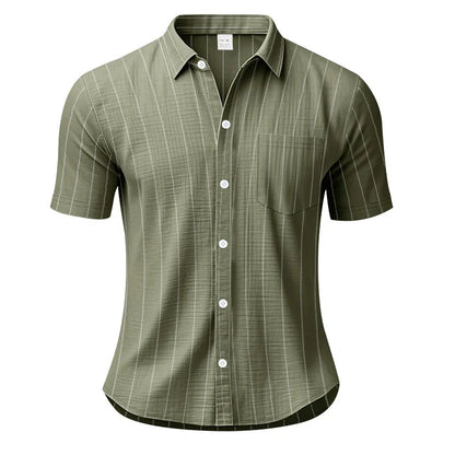 Shirt, men's short-sleeved inner