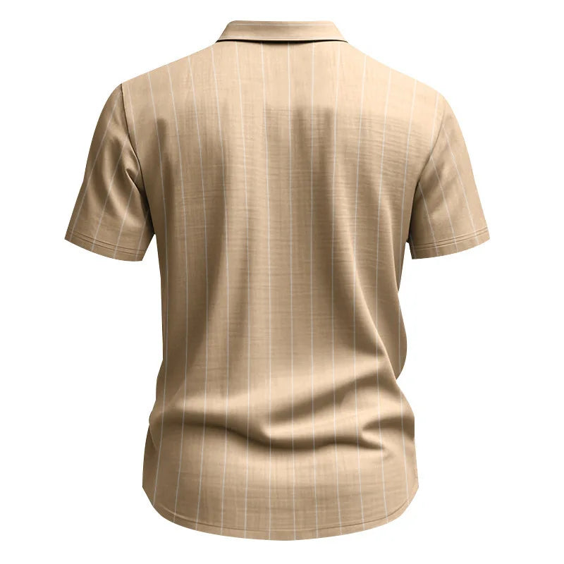 Shirt, men's short-sleeved inner