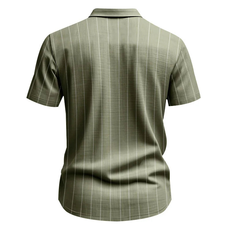 Shirt, men's short-sleeved inner