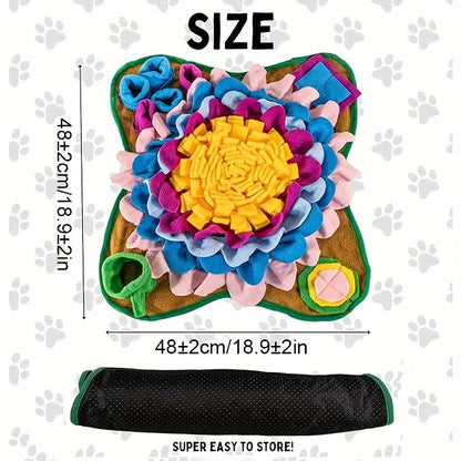 Pet Sniffing Training Mat Dogs Cats Educational Stress