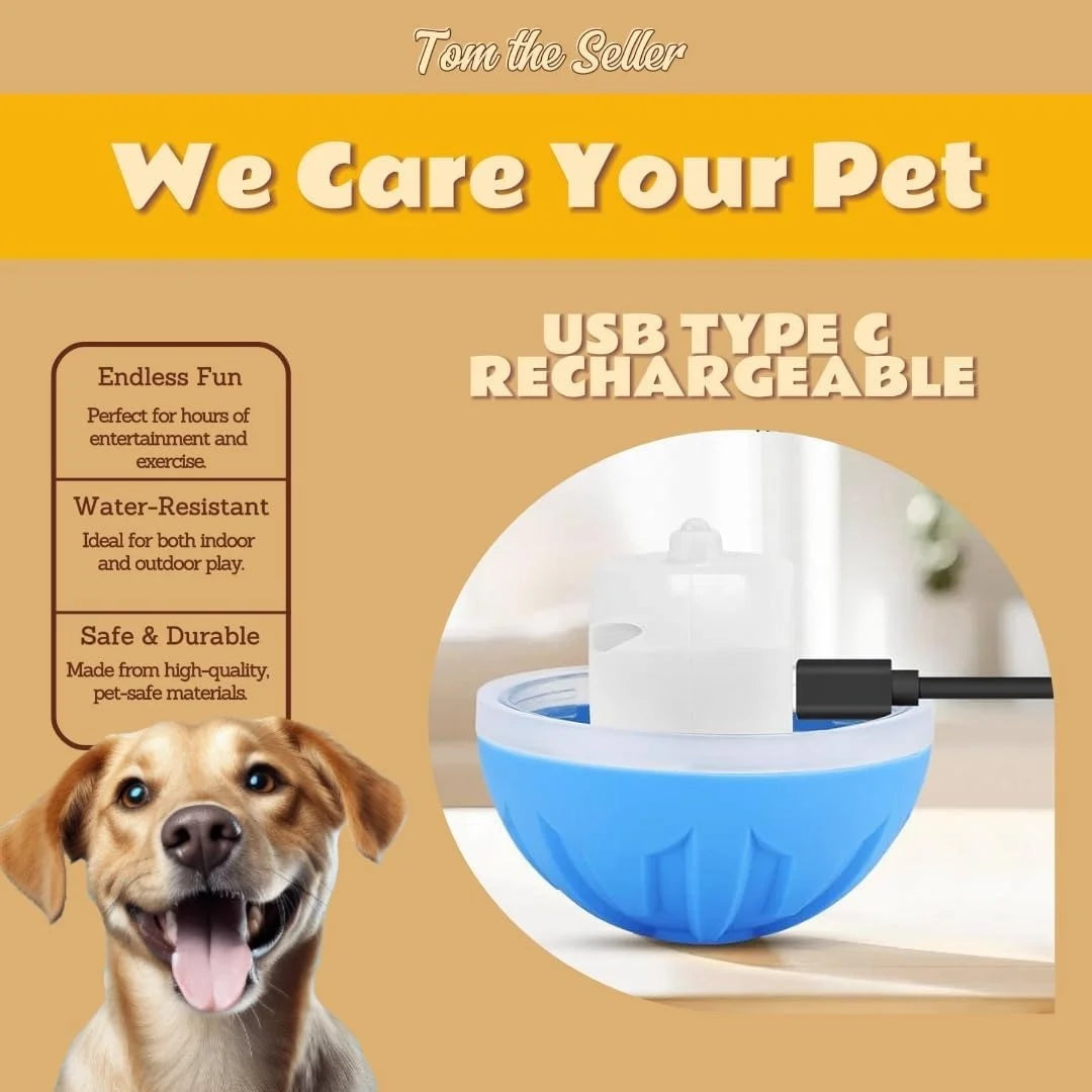 Pet toys Gravity Electric Amusement Pet Ball  For Dogs and Cats