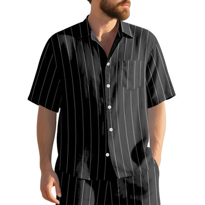 Shirt, men's short-sleeved inner