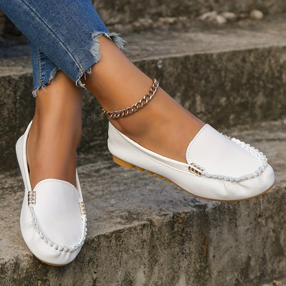 Women's Round Toe Loafers,