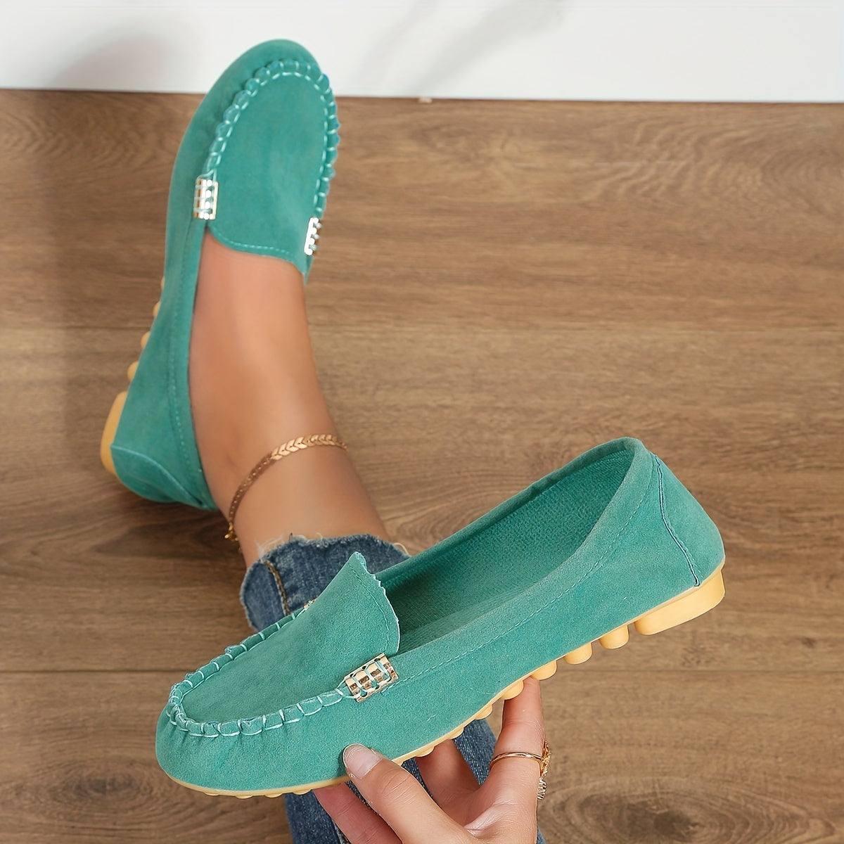 Women's Round Toe Loafers,