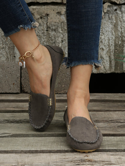 Women's Round Toe Loafers,