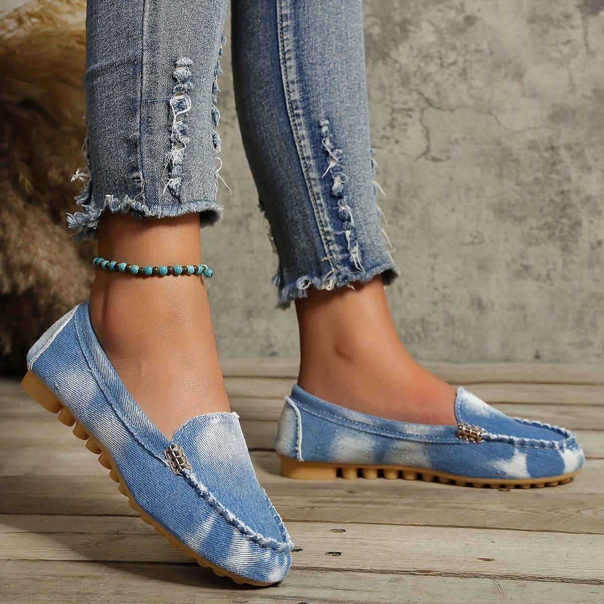 Women's Round Toe Loafers,