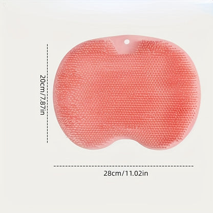 Non-Slip Shower Foot Scrubber Massager with Exfoliation Cushion