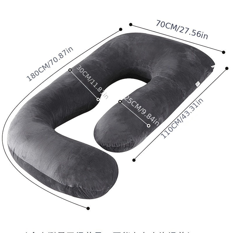 Full Body J-Shape Pregnancy Pillows