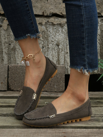 Women's Round Toe Loafers,