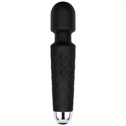 Vibrations Pattern Powerful Quiet Rechargeable Magic Wand Massager