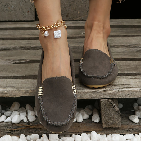 Women's Round Toe Loafers,
