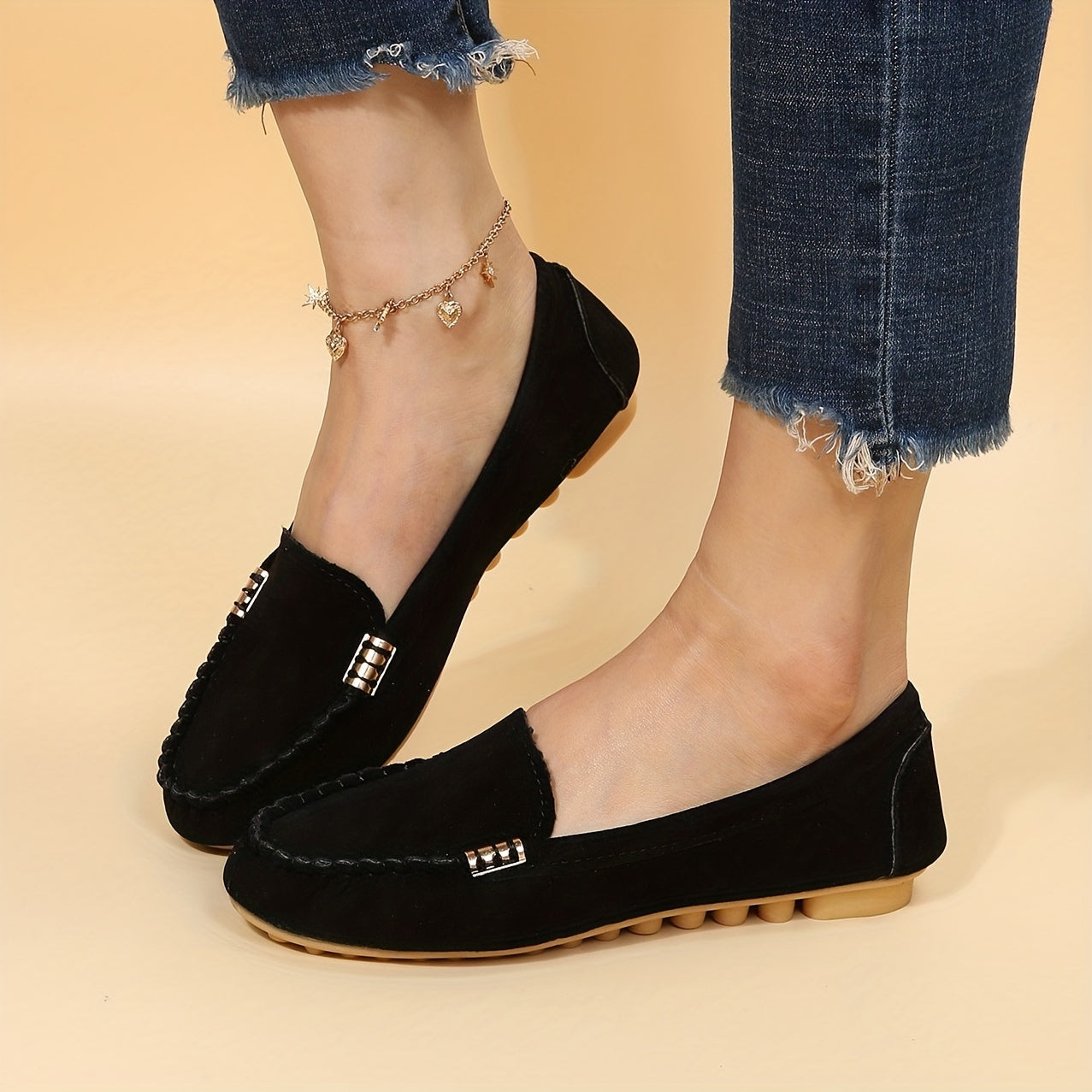Women's Round Toe Loafers,